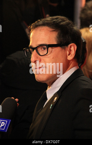 David O. Russell - premiere of`'American Hustle' at Friedrichstadtpalast, Berlin - February 7th 2014 Stock Photo